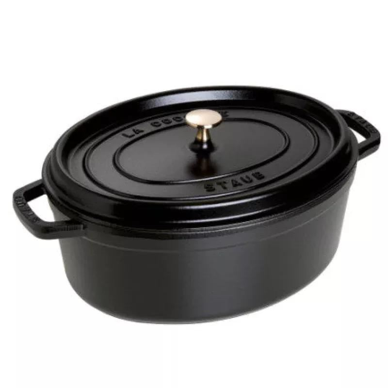 black-matte-8-5-qt-oval-cocotte –BLACK MATTE 8.5 QT OVAL COCOTTE