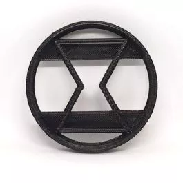 black-widow-fondant-cookie-cutter Black Widow Fondant Cookie Cutter
