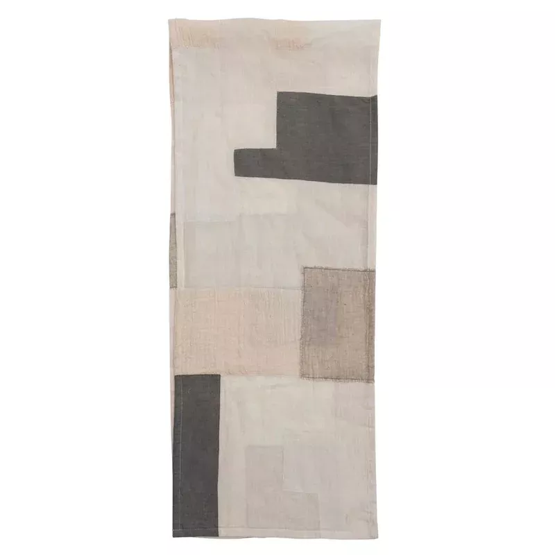 bloomingville-cotton-patchwork-table-runner Bloomingville Cotton Patchwork Table Runner
