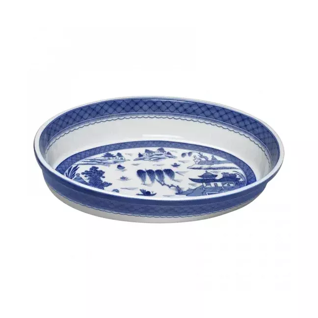 blue-canton-oval-baker Blue Canton - Oval Baker