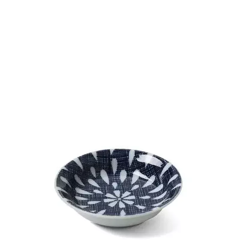 blue-textile-raindrops-sauce-dish-3-5 BLUE TEXTILE RAINDROPS SAUCE DISH 3.5″