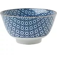 blue-white-x-s-bowl-5 BLUE & WHITE X’S BOWL 5"