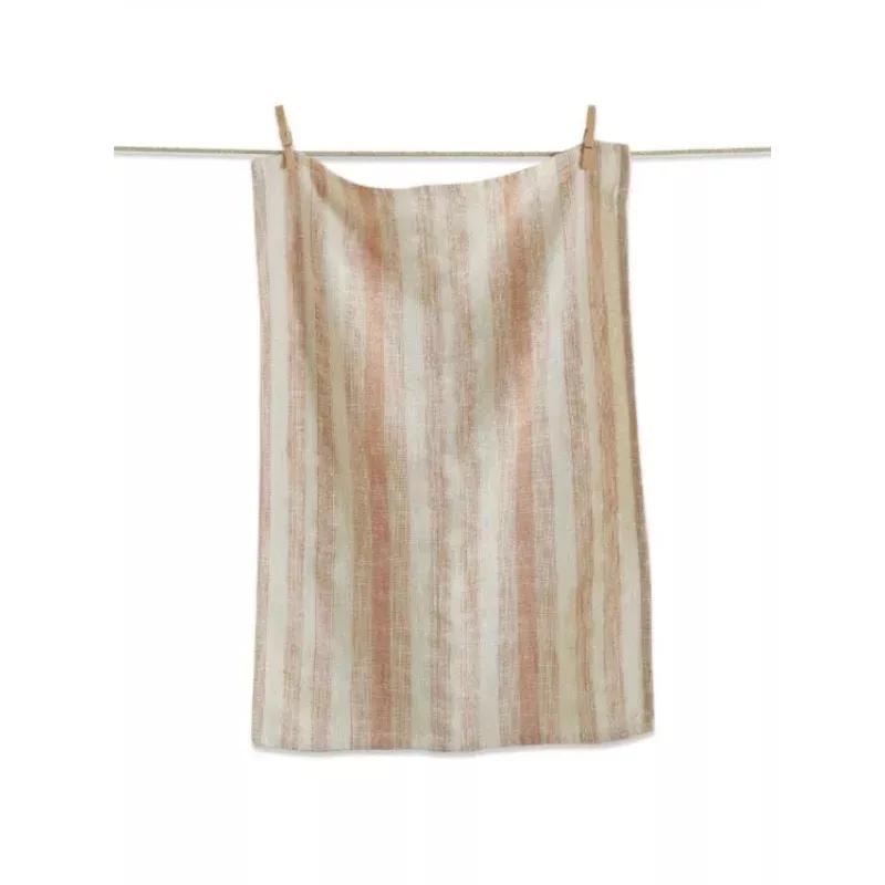 Blush Serene Stripe Dishtowel