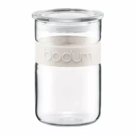 bodum-presso-20-fl-oz-storage-jar-in-white Bodum Presso 20 Fl Oz Storage Jar In White