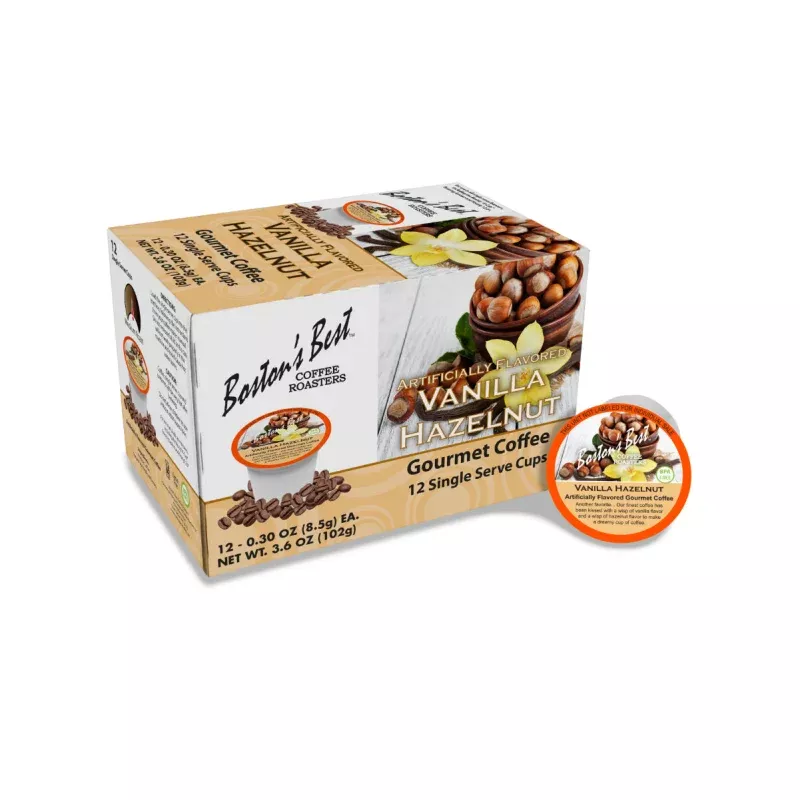 Boston’s Best Vanilla Hazelnut Single-Serve Coffee Pods