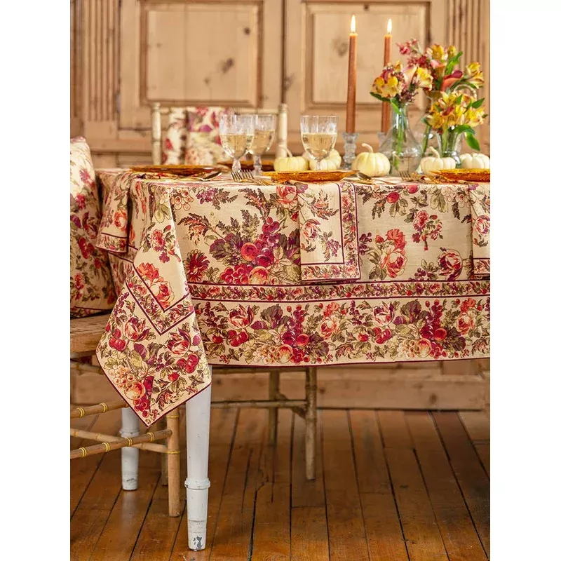 bountiful-harvest-tablecloth-antique-60-108 Bountiful Harvest Tablecloth – Antique: 60×108