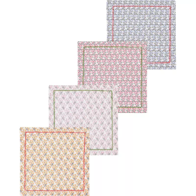 bouquet-cocktail-napkins-4-set Bouquet Cocktail Napkins 4 set