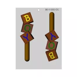 boy-blocks-pretzel-chocolate-mold Boy Blocks Pretzel Chocolate Mold