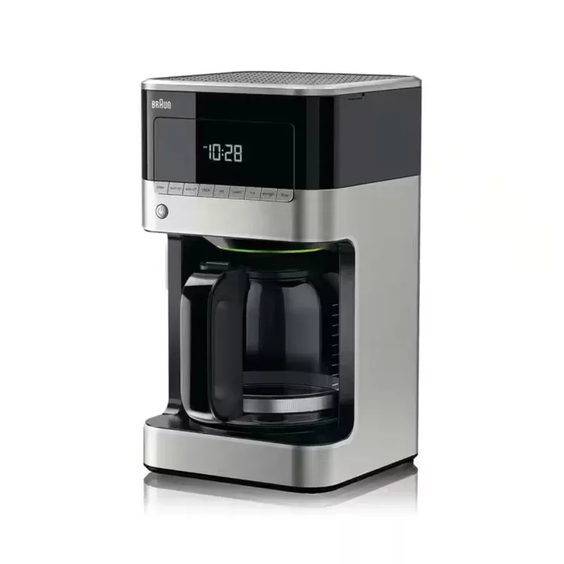 braun-brewsense-12-cup-digital-drip-coffee-maker-with-glass-carafe-black-stainle Braun BrewSense 12-Cup Digital Drip Coffee Maker with Glass Carafe (Black & Stainless Steel) – KF7150BK