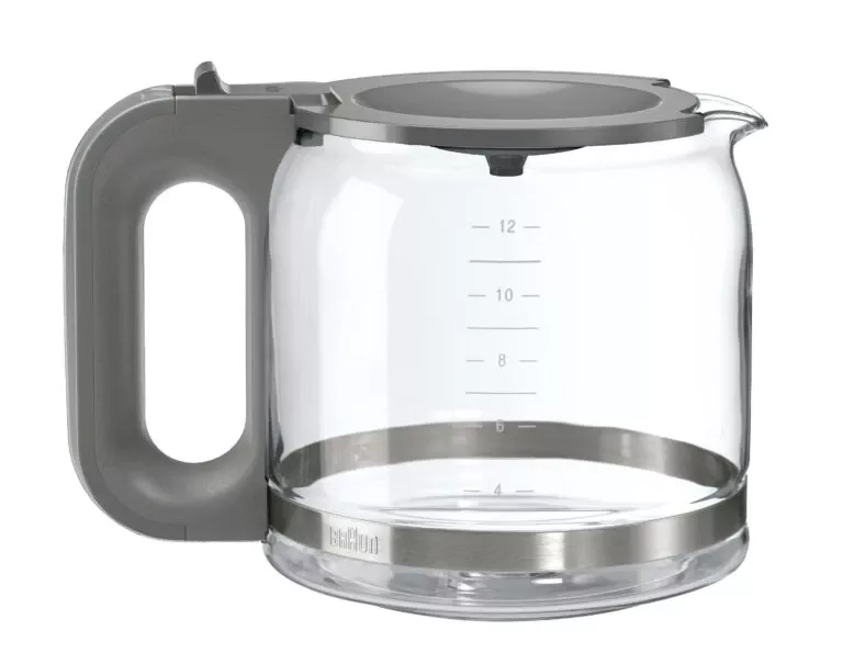 braun-brewsense-12-cup-replacement-glass-carafe-grey Braun BrewSense 12-Cup Replacement Glass Carafe – Grey
