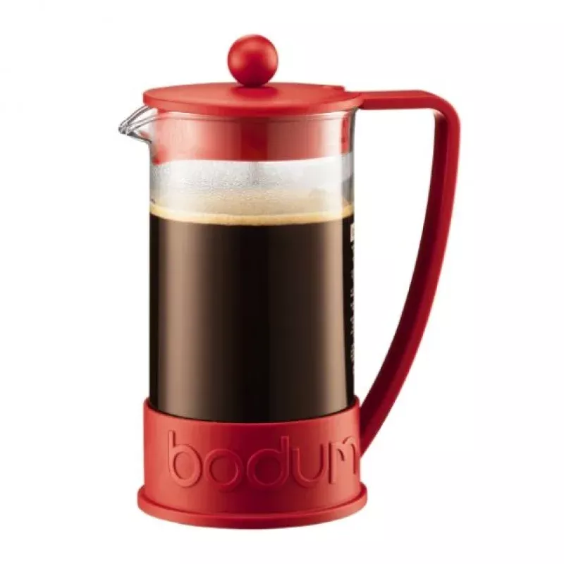 brazil-french-press-8-cup-red Brazil French Press 8, Cup Red