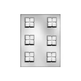break-up-candy-bar-chocolate-mold Break Up Candy Bar Chocolate Mold