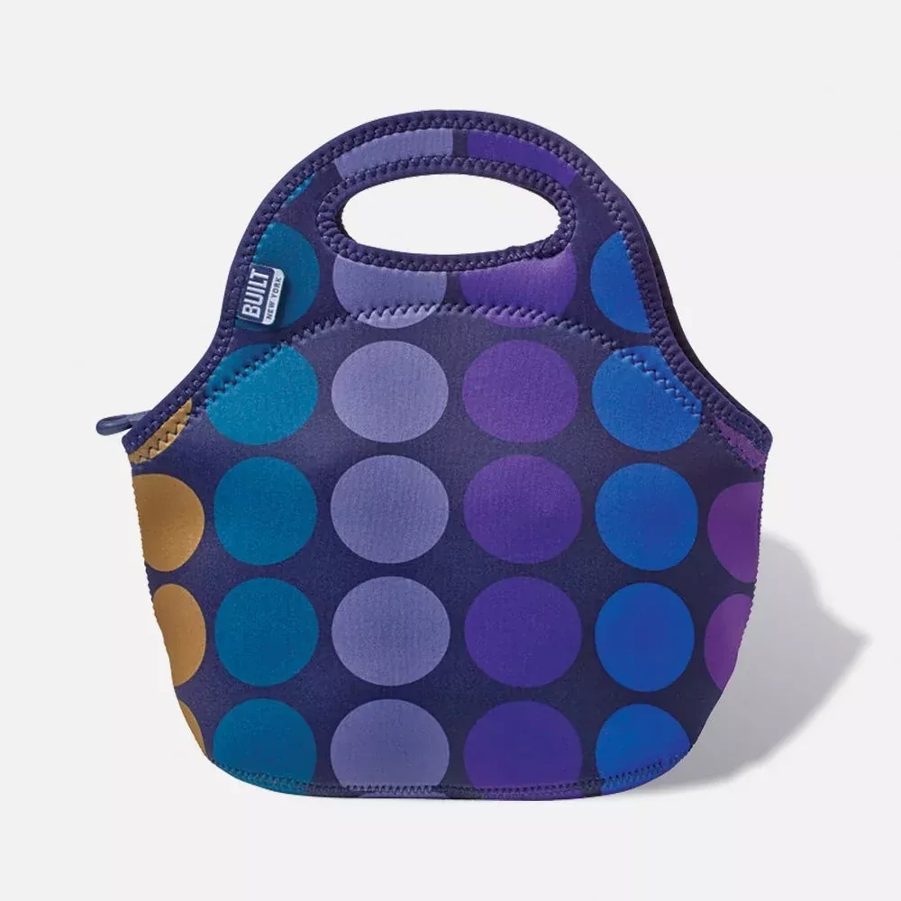 built-ny-gourmet-getaway-lunch-tote-plum-dot Built NY Gourmet Getaway Lunch Tote: Plum Dot