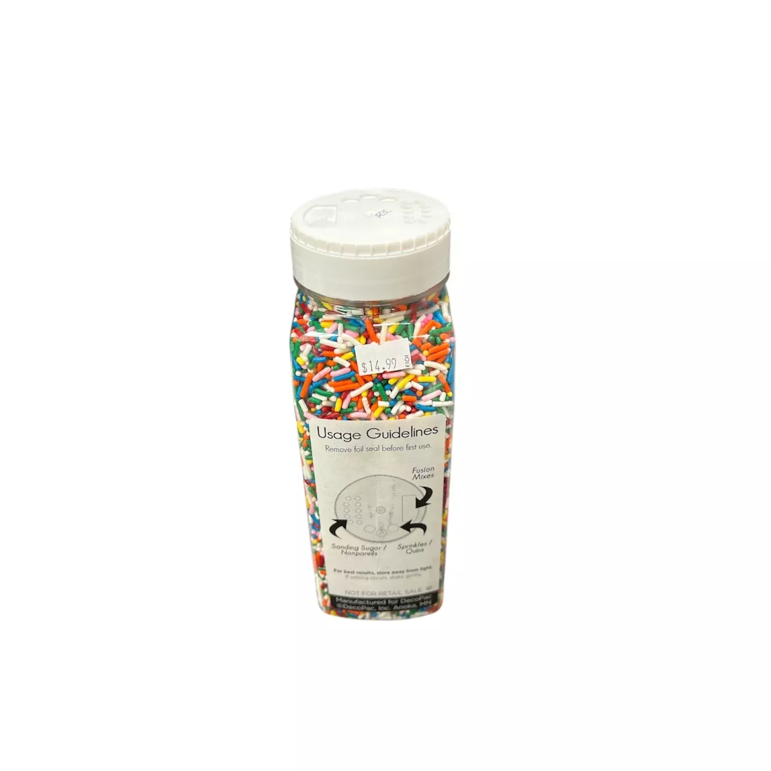 Bulk Rainbow Jimmies 26oz