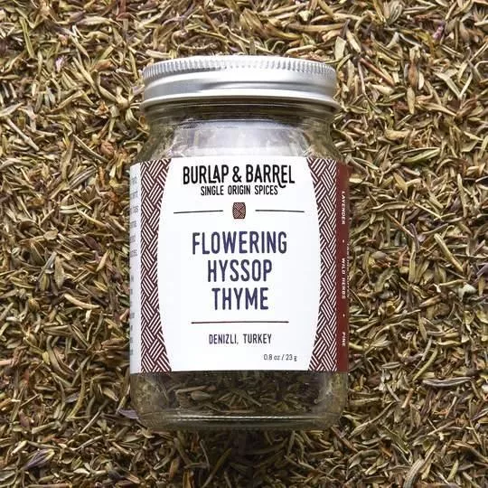 burlap-barrel-flowering-hyssop-thyme Burlap & Barrel Flowering Hyssop Thyme