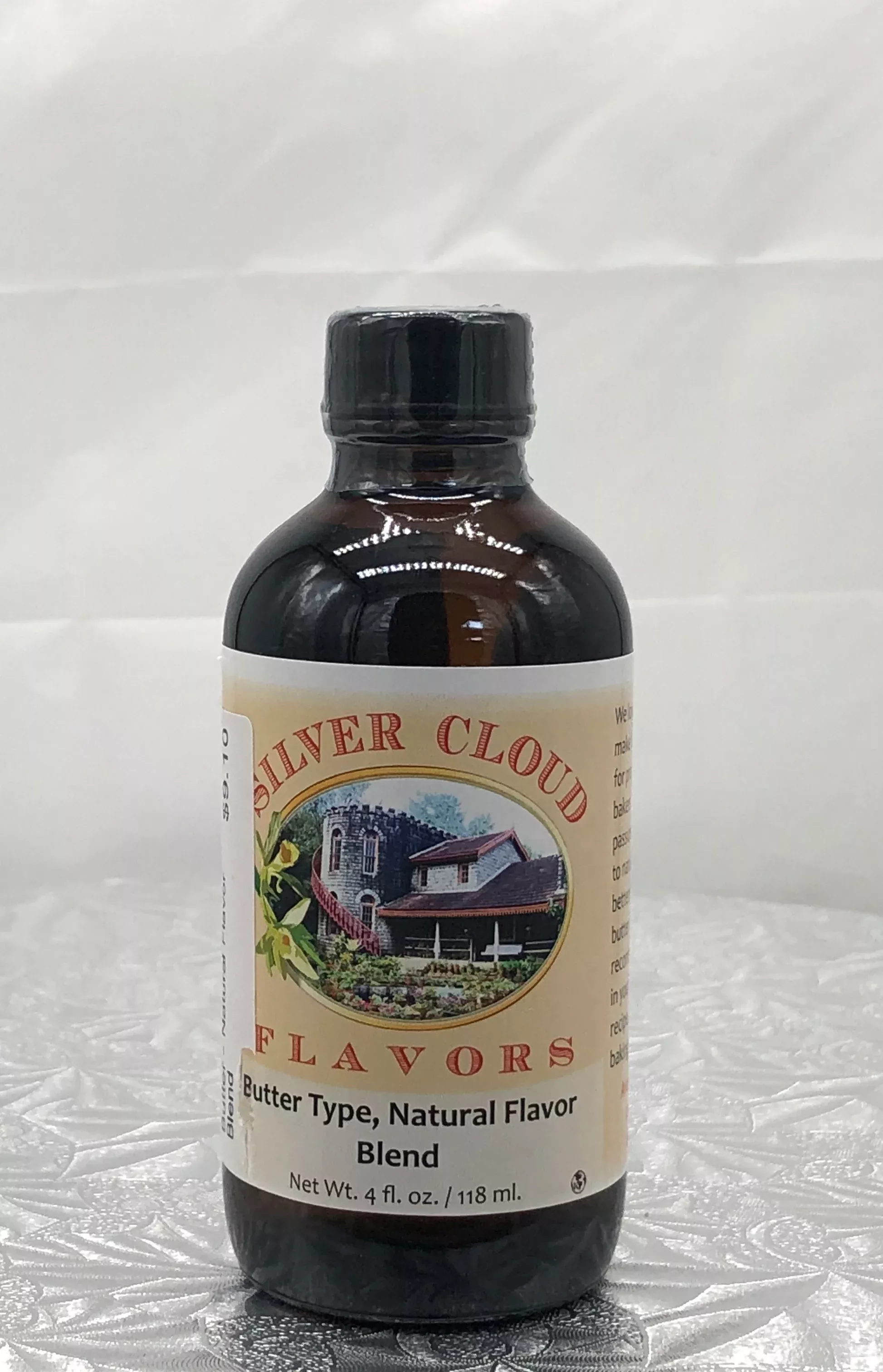 Butter Natural Flavor Blend, 4oz, Silver Cloud