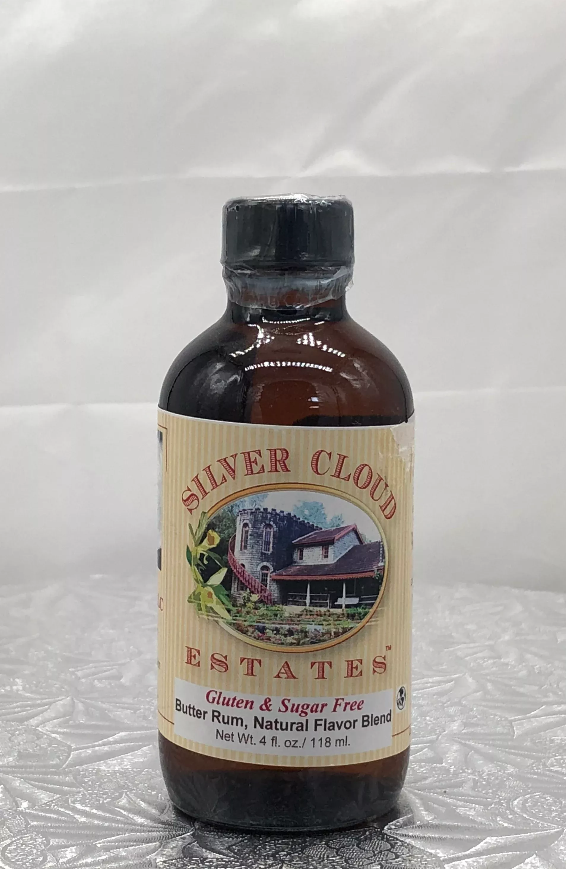 Butter Rum Natural Flavor Blend, 4oz, Silver Cloud