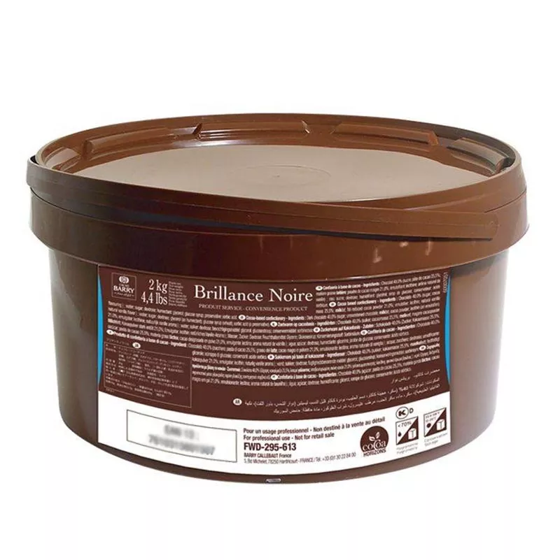cacao-barry-brillance-dark-chocolate-mirror-glaze-4-4-lb Cacao Barry - Brillance Dark Chocolate Mirror Glaze - 4.4 lb