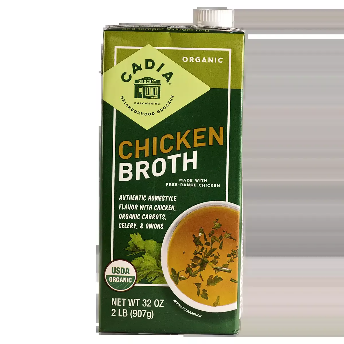 Cadia Free Range Chicken Broth ORGANIC 32oz