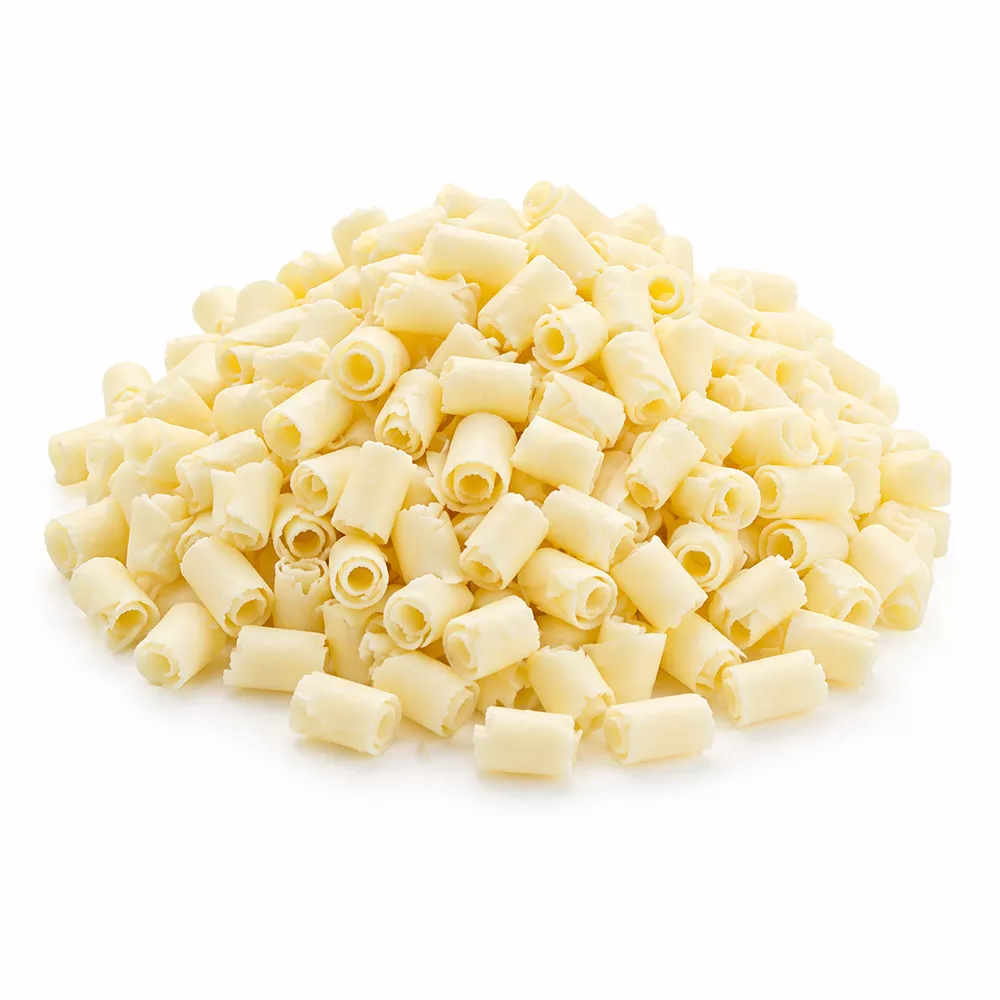 callebaut-white-chocolate-curls-10-lb Callebaut - White Chocolate Curls - 10 lb