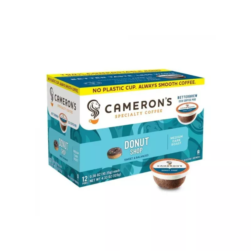 cameron-s-donut-shop-blend-single-serve-coffee-pods Cameron’s donut Shop Blend Single Serve Coffee Pods