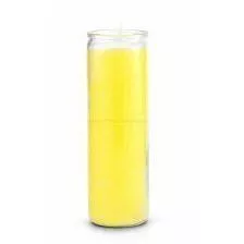 Candle Prayer 7-Day Plain Yellow - Case of 12