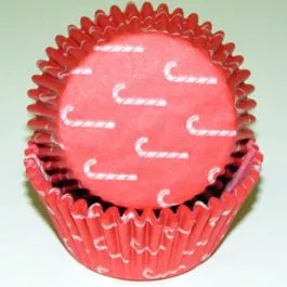 Candy Cane Baking Cups 50 pieces