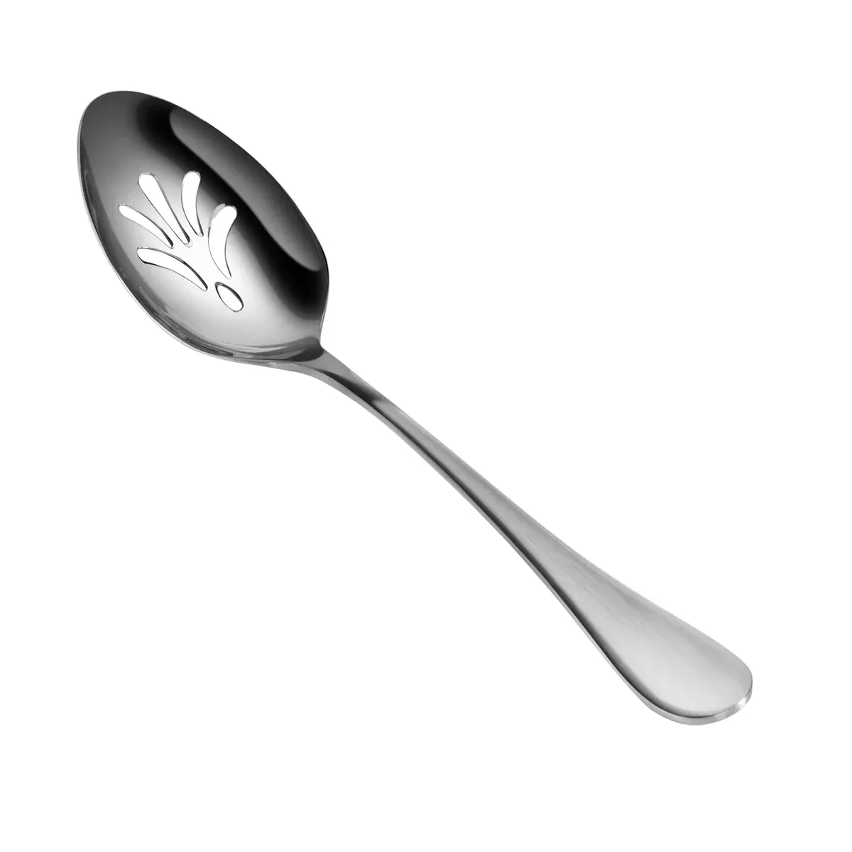 cangshan-rain-flatware-slotted-serving-spoon Cangshan Rain Flatware: Slotted Serving Spoon