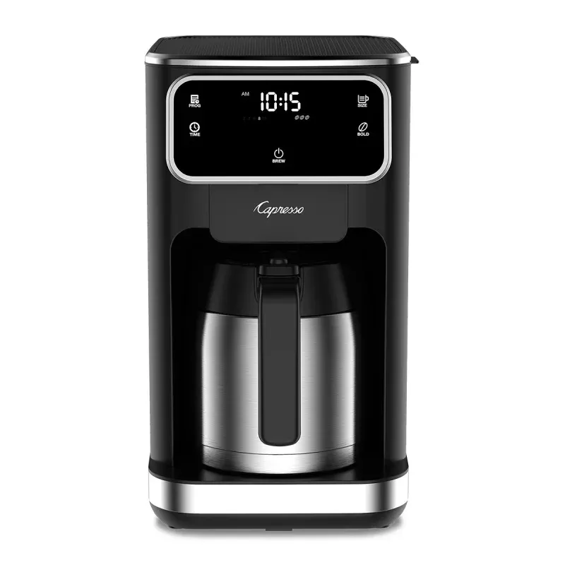 capresso-10-cup-touchscreen-coffee-maker-with-thermal-carafe Capresso 10-Cup Touchscreen Coffee Maker with Thermal Carafe