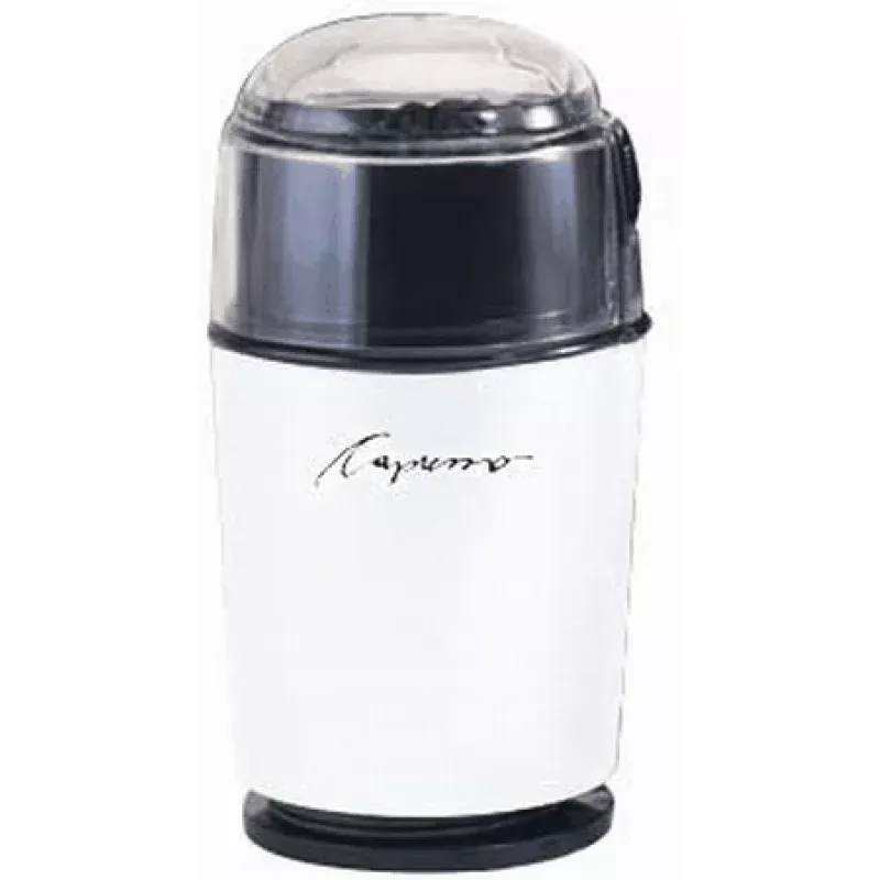 capresso-cool-grind-blade-coffee-grinder-in-white Capresso Cool Grind Blade Coffee Grinder in White