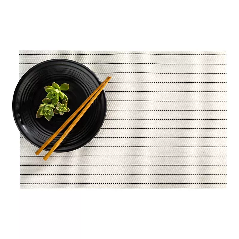 carmel-mesh-white-vinyl-woven-placemat-pick-stitch-16-x-12-6-count-box Carmel Mesh White Vinyl Woven Placemat – Pick Stitch – 16″ x 12″ – 6 count box