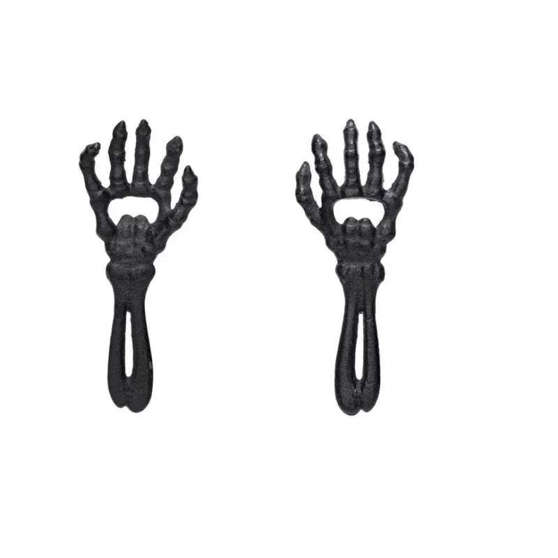 Cast Iron Skeleton Hand Bottle Opener