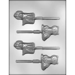 cat-dog-chocolate-lollipop-mold Cat and Dog Chocolate Lollipop Mold