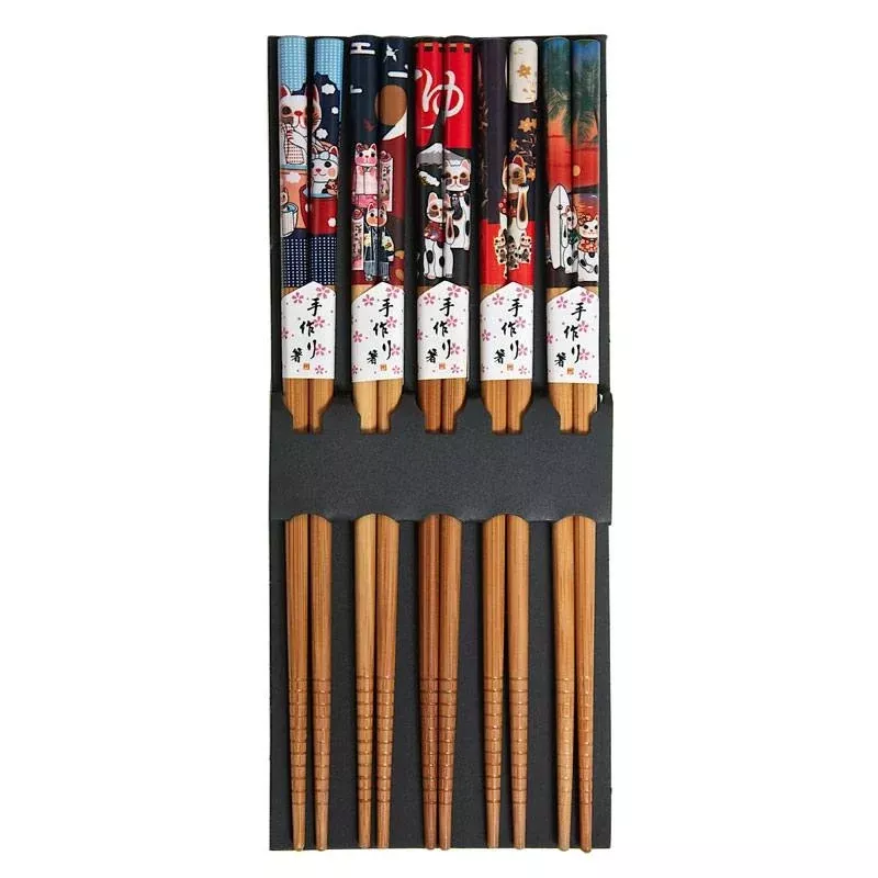 CAT EXCURSION CHOPSTICKS SET