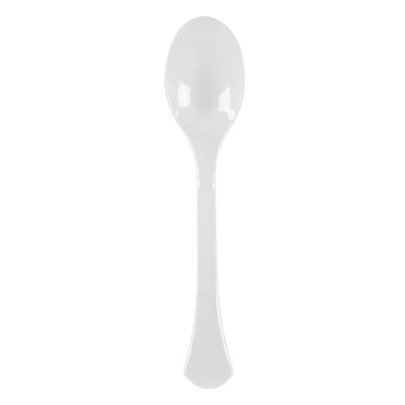 cater-tek-white-plastic-serving-spoon-9-3-4-10-count-box Cater Tek White Plastic Serving Spoon – 9 3/4″ – 10 count box