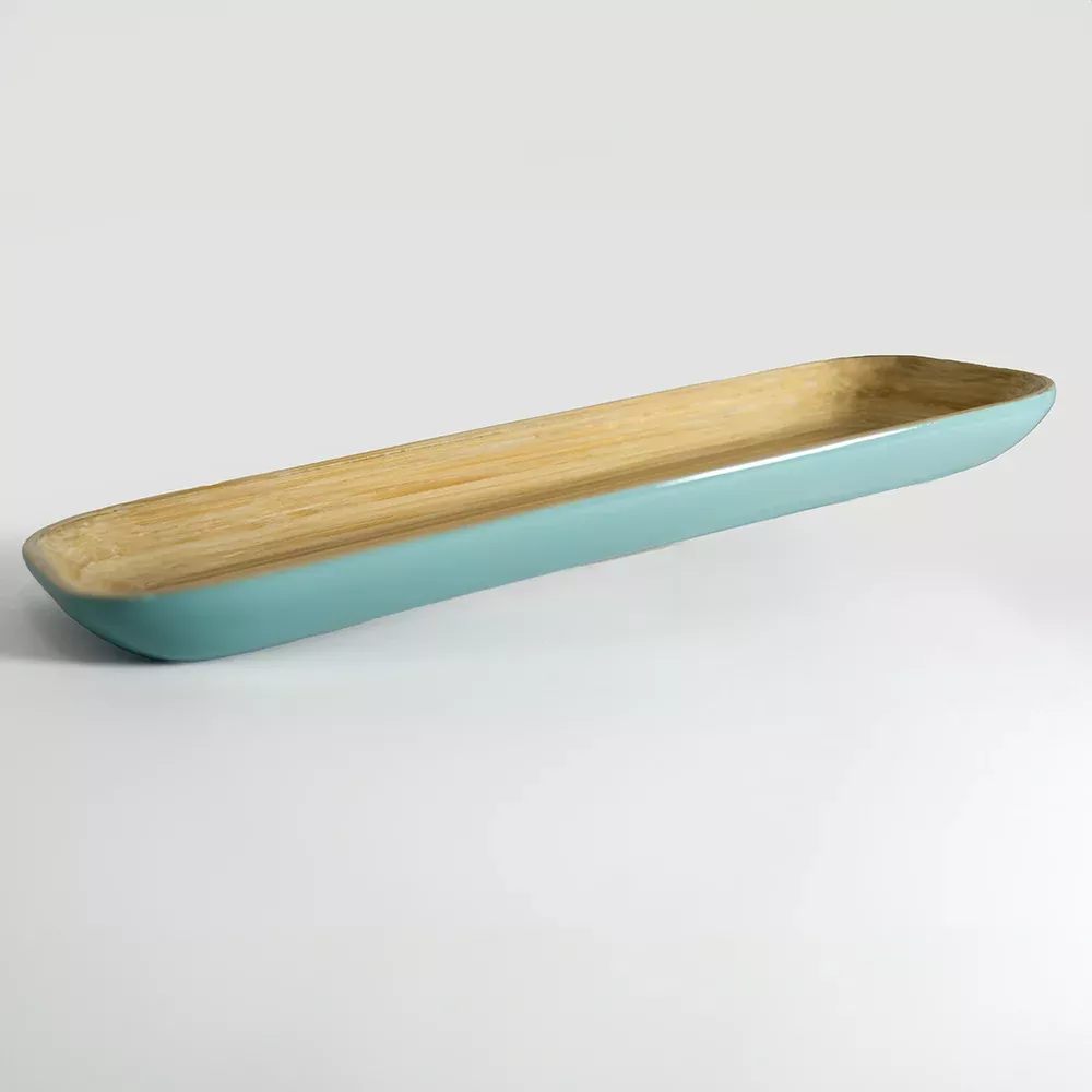 Caytre Living Olive Tray: Turquoise