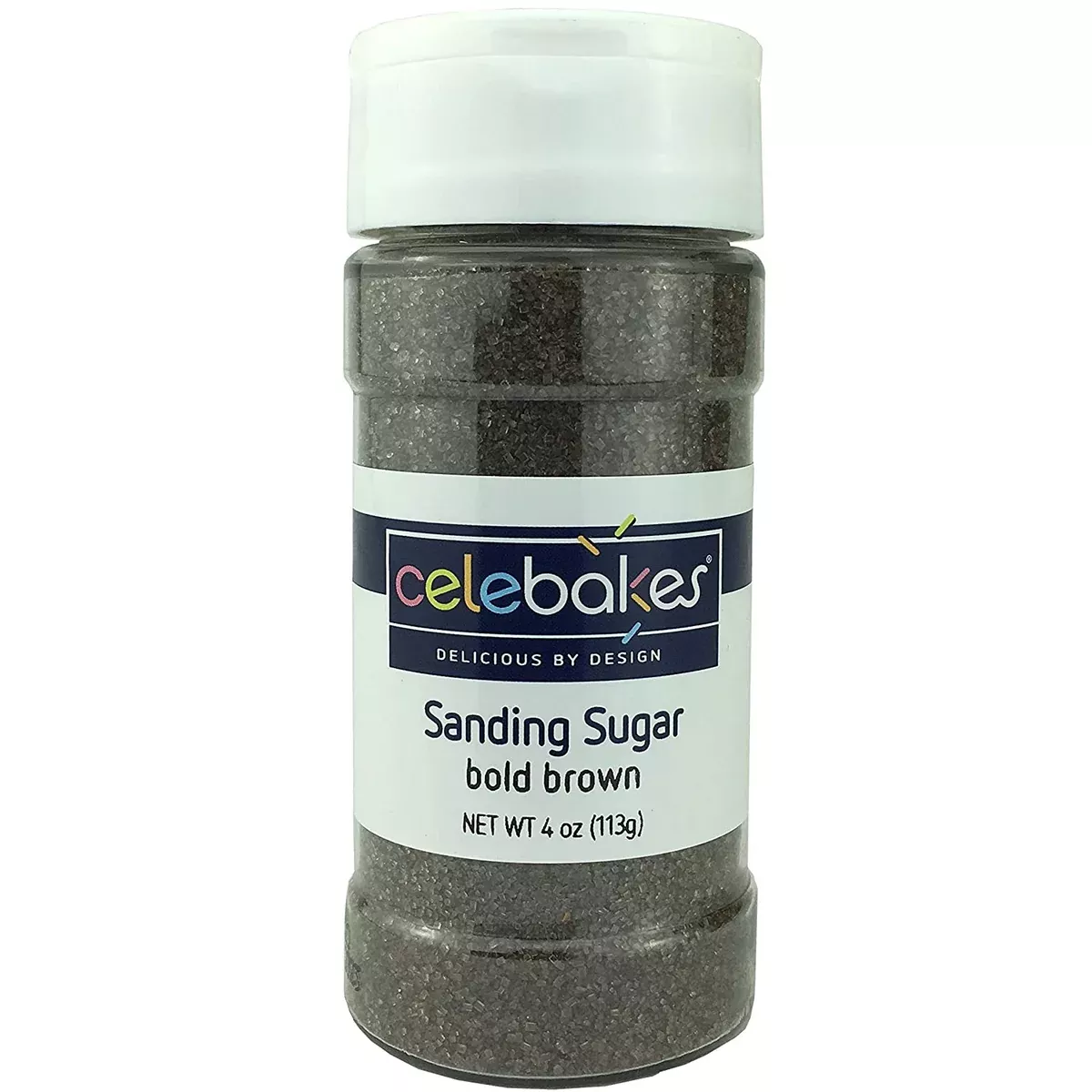 celebakes-brown-sanding-sugar-4-oz Celebakes Brown Sanding Sugar, 4 oz.