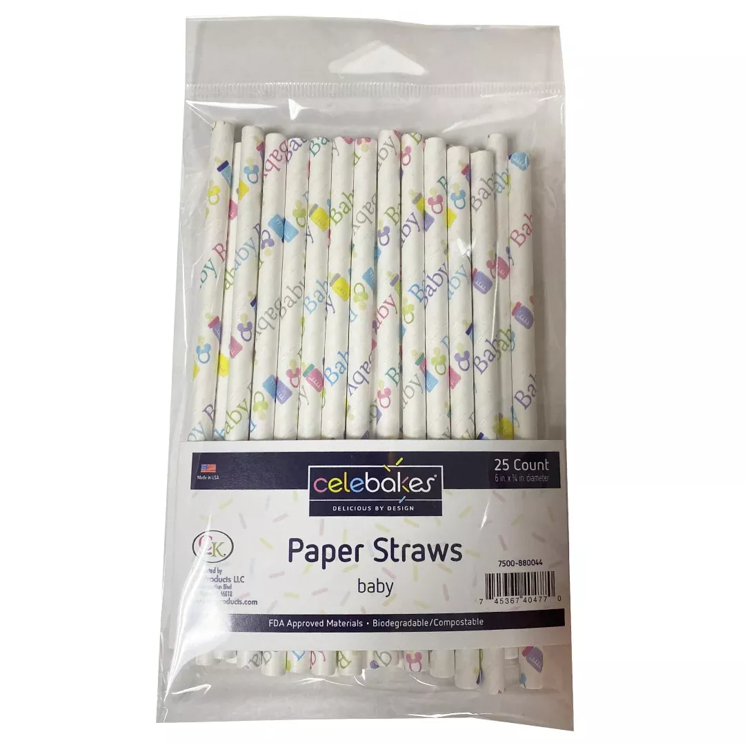 celebakes-cake-pop-straws-baby Celebakes Cake Pop Straws - Baby