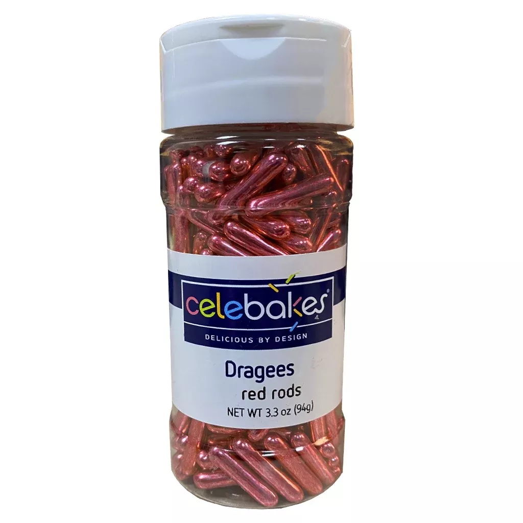 celebakes-dragees-red-rods Celebakes Dragees - Red Rods