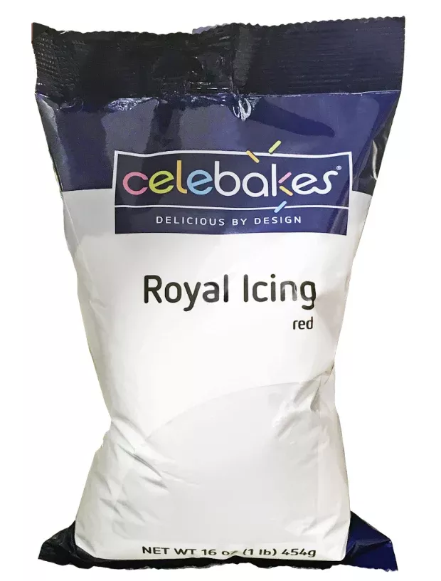 Celebakes Red Royal Icing, 16 oz