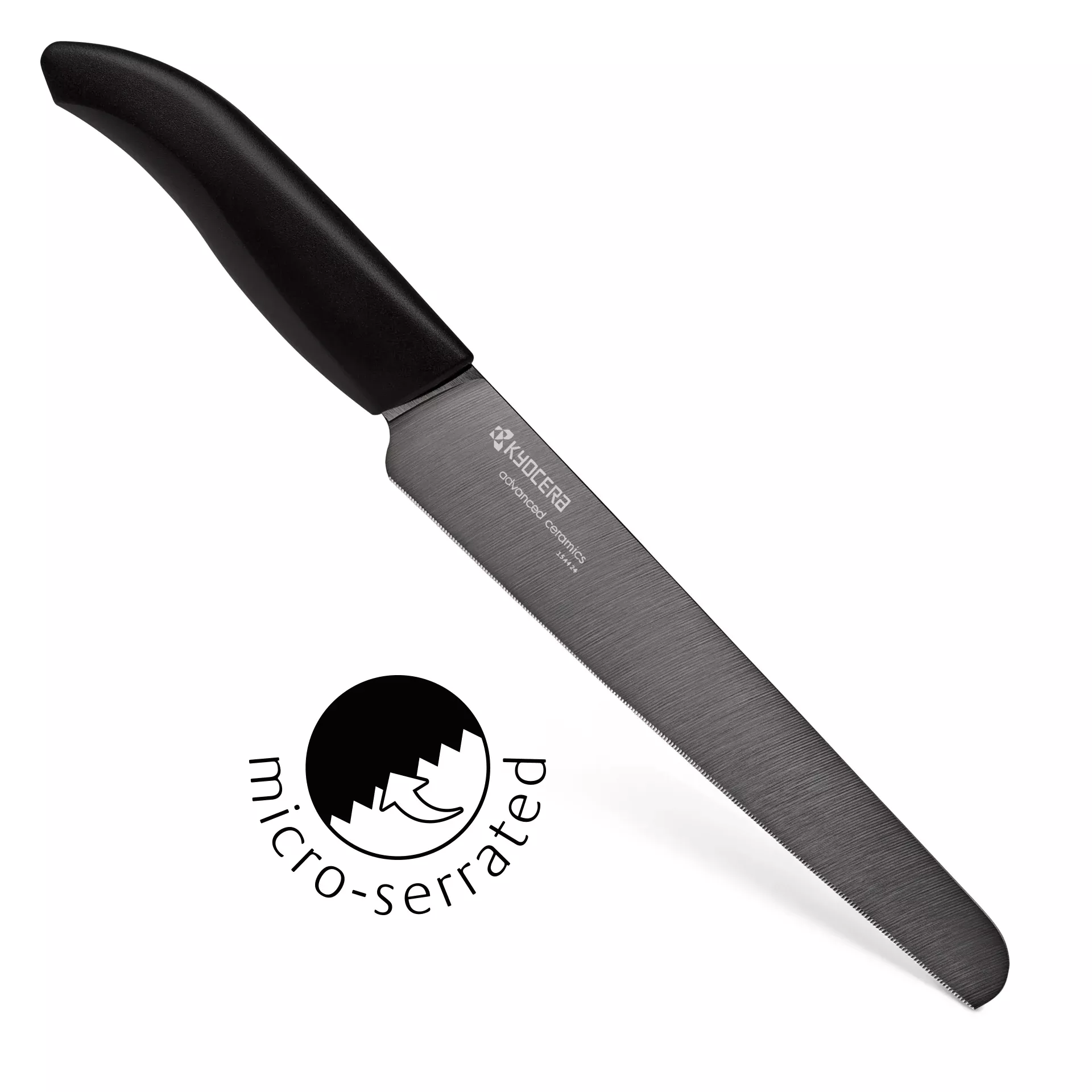 Ceramic Bread Knife, 7 inch Serrated