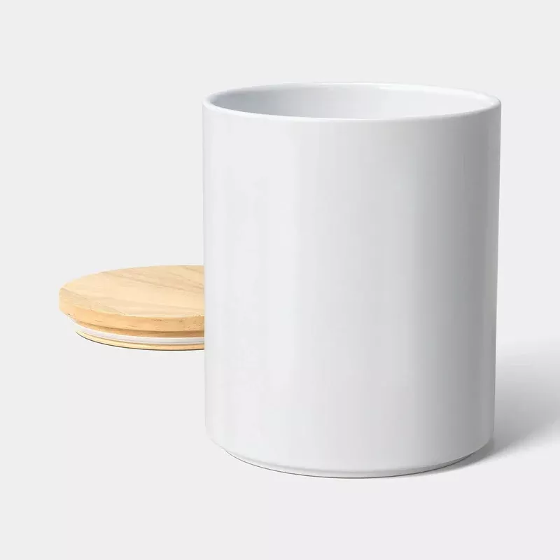ceramic-canister-stella-white Ceramic Canister – Stella – White