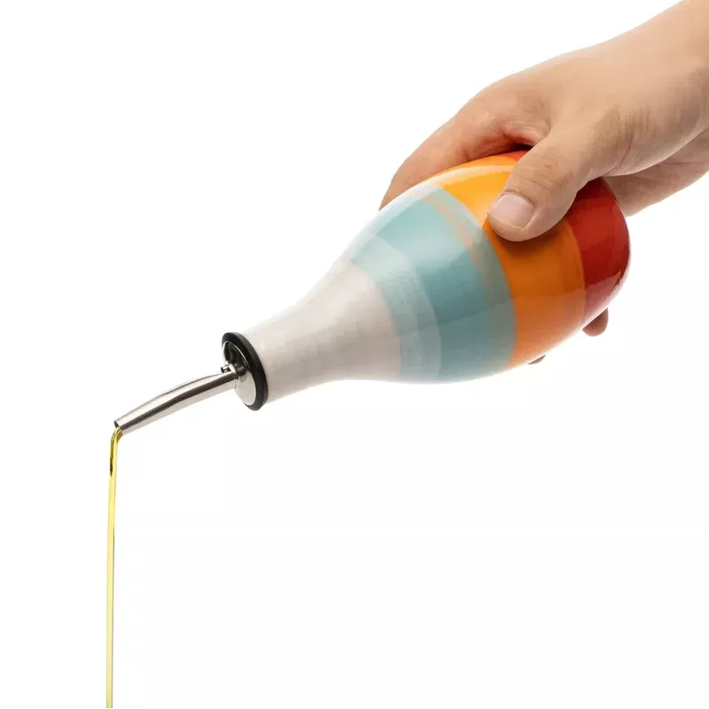 ceramic-cruet-olive-oil-dispenser-bottle Ceramic Cruet/Olive Oil Dispenser Bottle