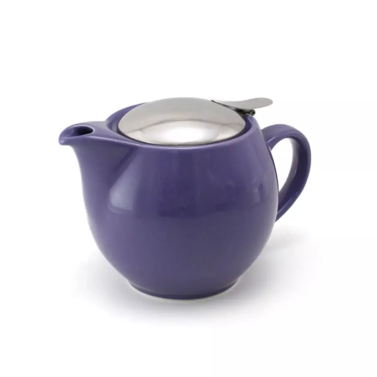 CERAMIC TEAPOT 15OZ EGGPLANT