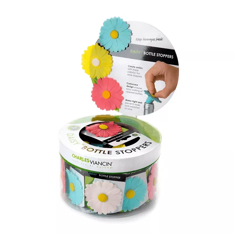 charles-viancin-wine-stoppers-daisy Charles Viancin Wine Stoppers: Daisy