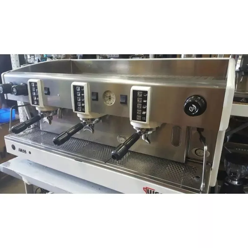 cheap-3-group-wega-atlas-commercial-coffee-machine-in-white Cheap 3 Group Wega Atlas Commercial Coffee Machine In White