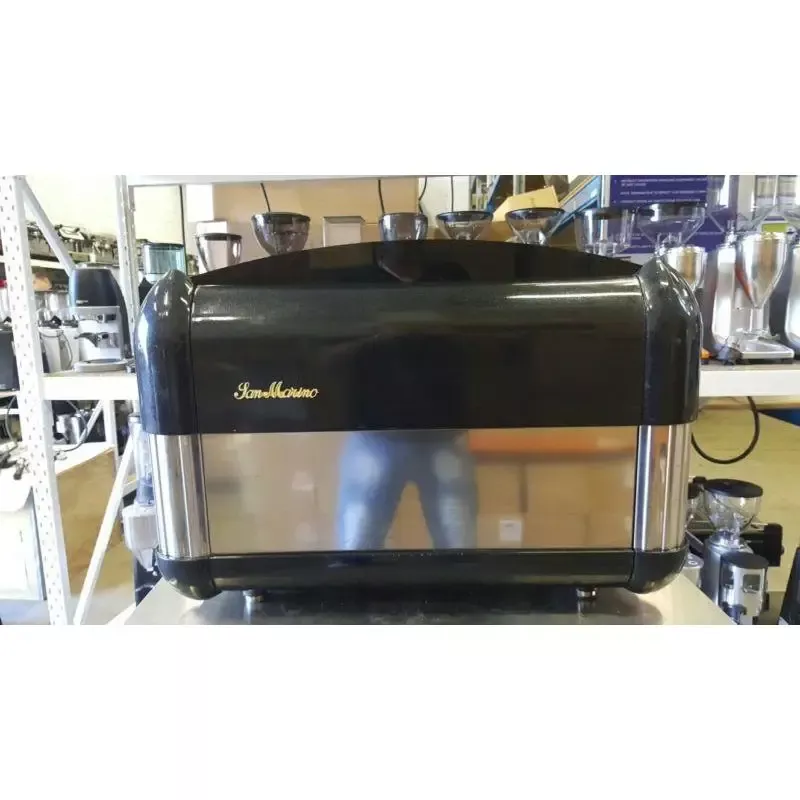 cheap-second-hand-2-group-sanmarino-commercial-coffee-machine Cheap Second Hand 2 Group Sanmarino Commercial Coffee Machine