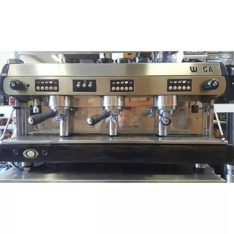 cheap-second-hand-3-group-wega-polaris-commercial-coffee-machine Cheap Second Hand 3 Group Wega Polaris Commercial Coffee Machine