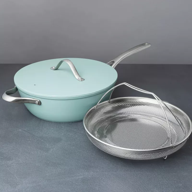chef-set-with-steamer-basket-acadia-blue Chef Set with Steamer Basket, Acadia Blue