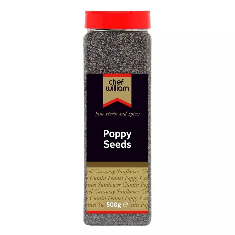 chef-william-poppy-seeds-500g-ka037 Chef William Poppy Seeds 500g – KA037
